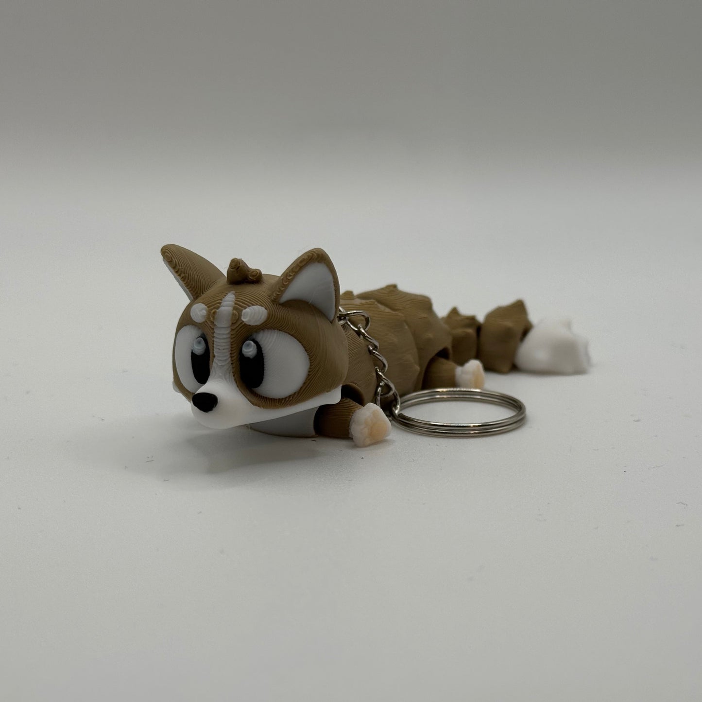 3D-geprinte Corgi Sleutelhanger